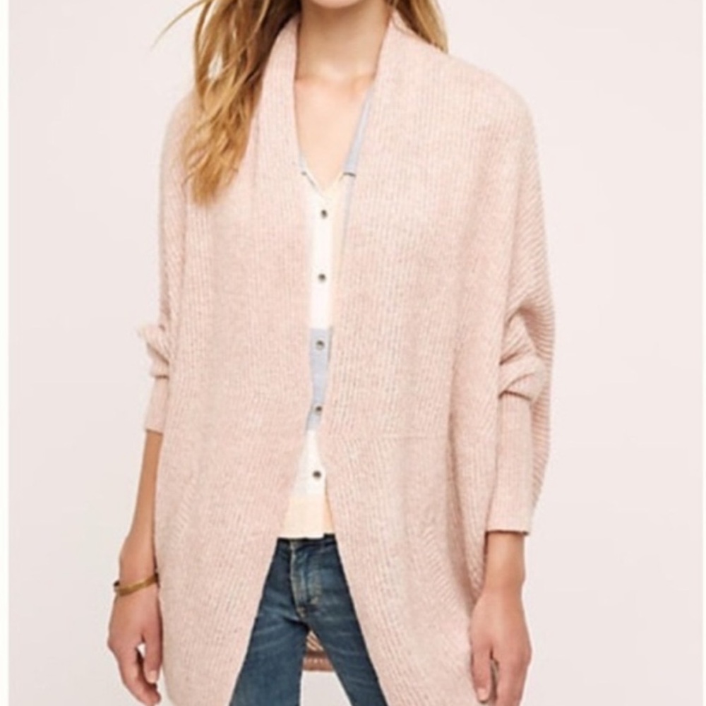 Anthropologie Sleeping On Snow Cocoon Cardigan